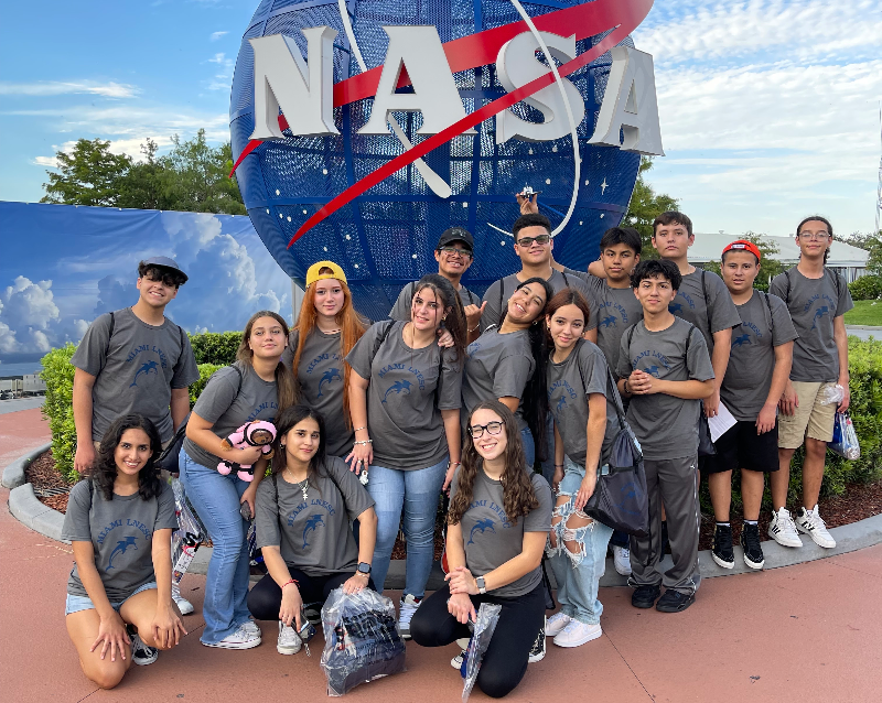 UB Students at NASA-Kennedy Space Center 