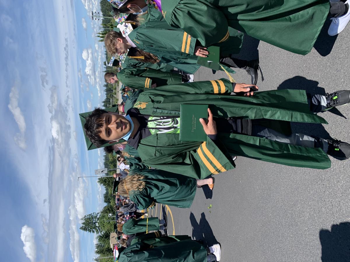 Jose at Evergreen High School Graduation 2021